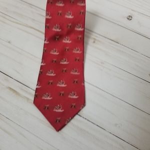 Izod Silk Christmas tie